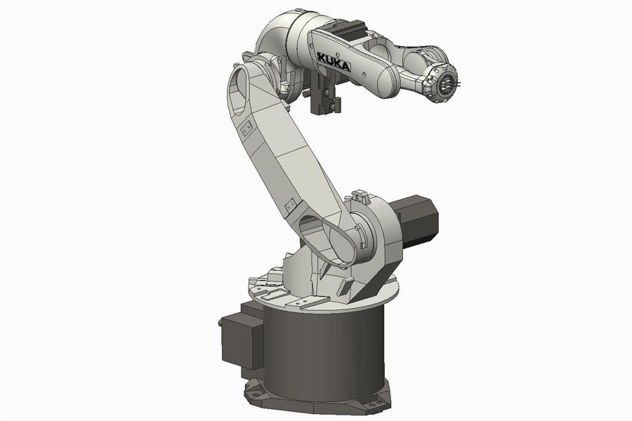 پرینت سه بعدی بازوی رباتیک